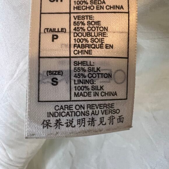 Max Studio Polka Dot Skirt Silk Cotton Blend Retro Inspired Women's Small - Picture 9 of 12